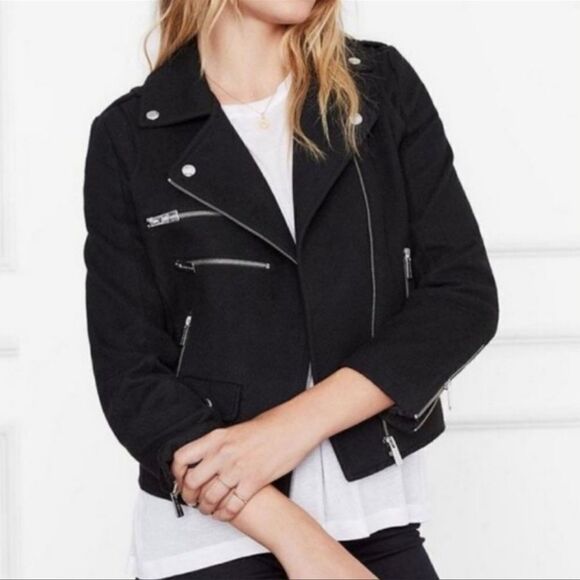 Anine Bing Classic Moto Jacket - Picture 1 of 8